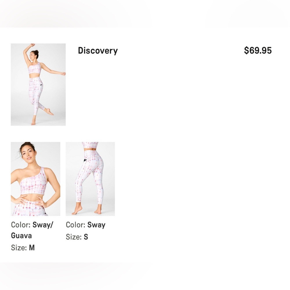 Fabletics Discovery set